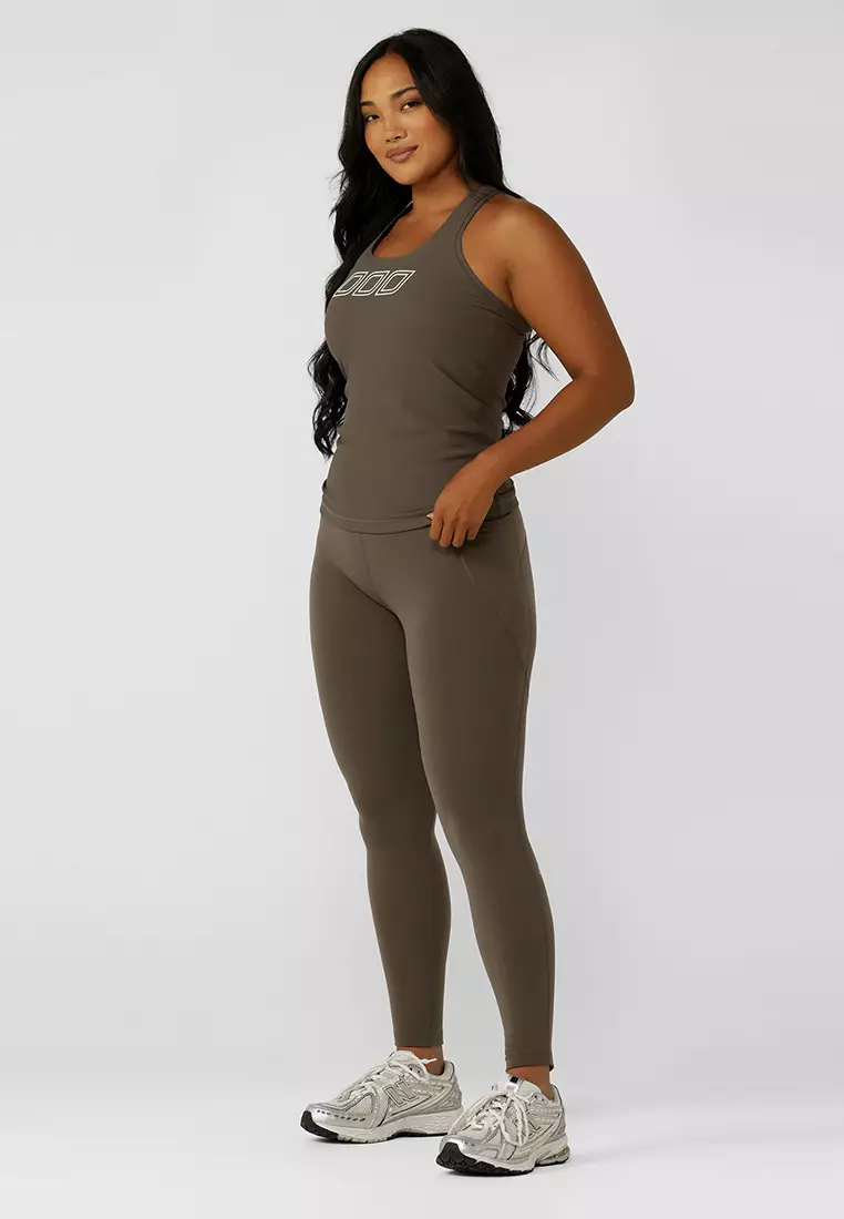 Amy No Chafe Phone Pocket Full Length Leggings