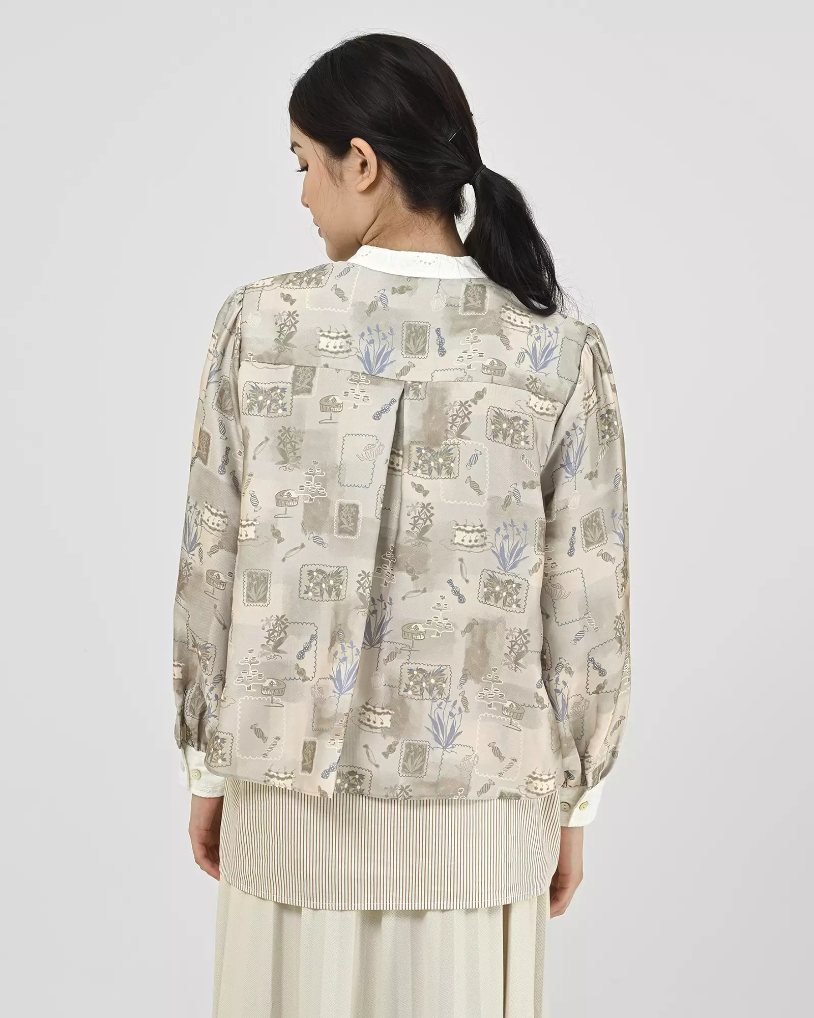 Geulis.id MARJORIE SHIRT - Khaki