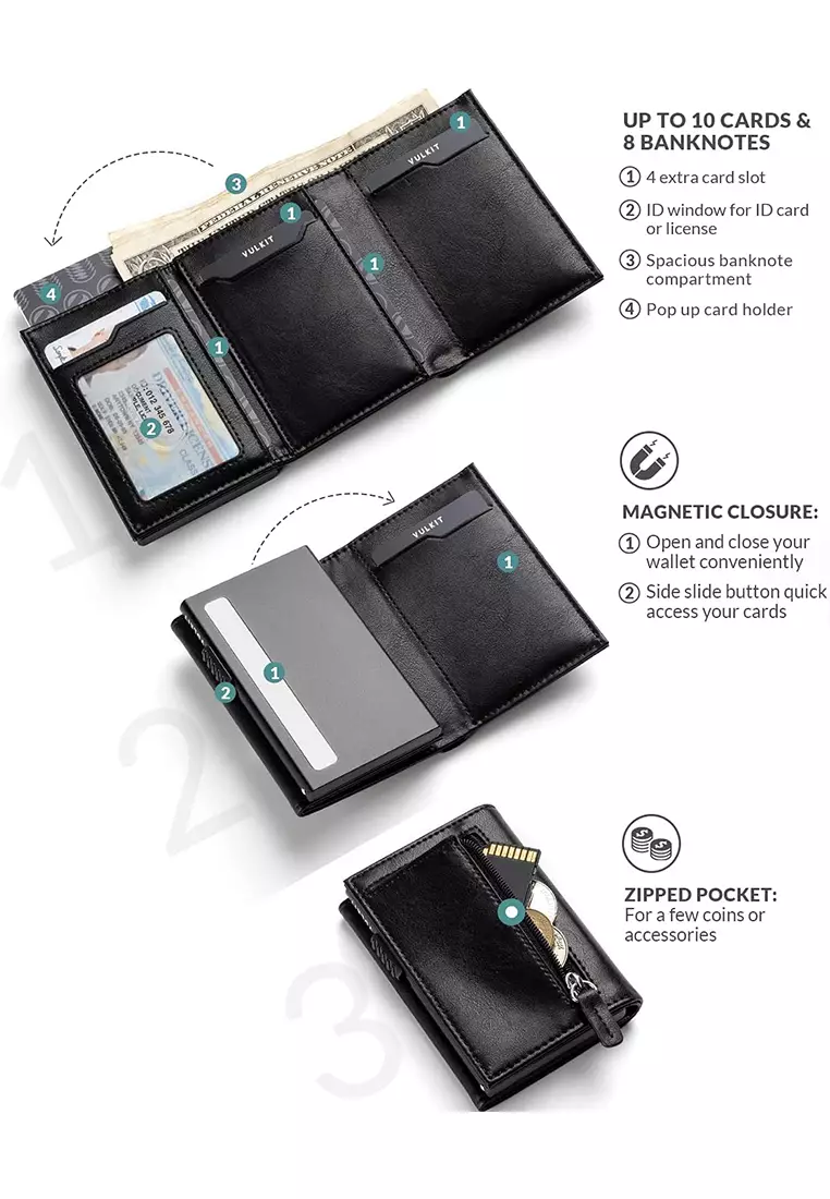 Convenient RFID Security Card Case CFL5506