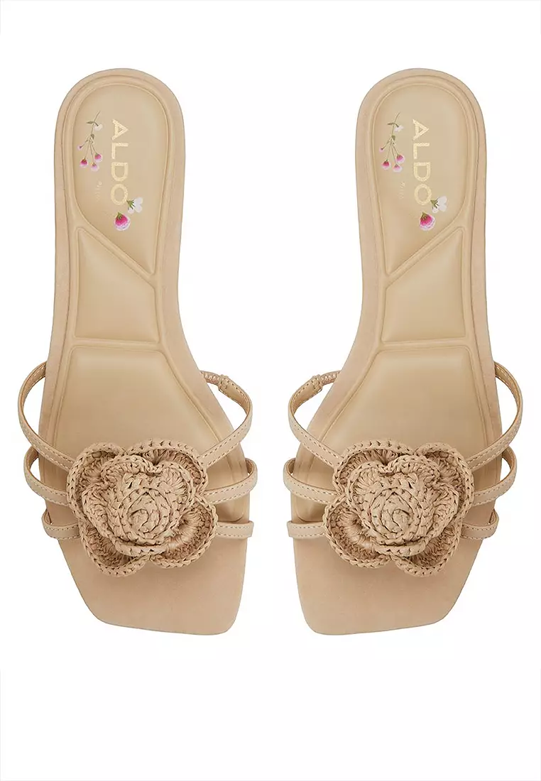 Wildbloom Knitted Floral Sandals