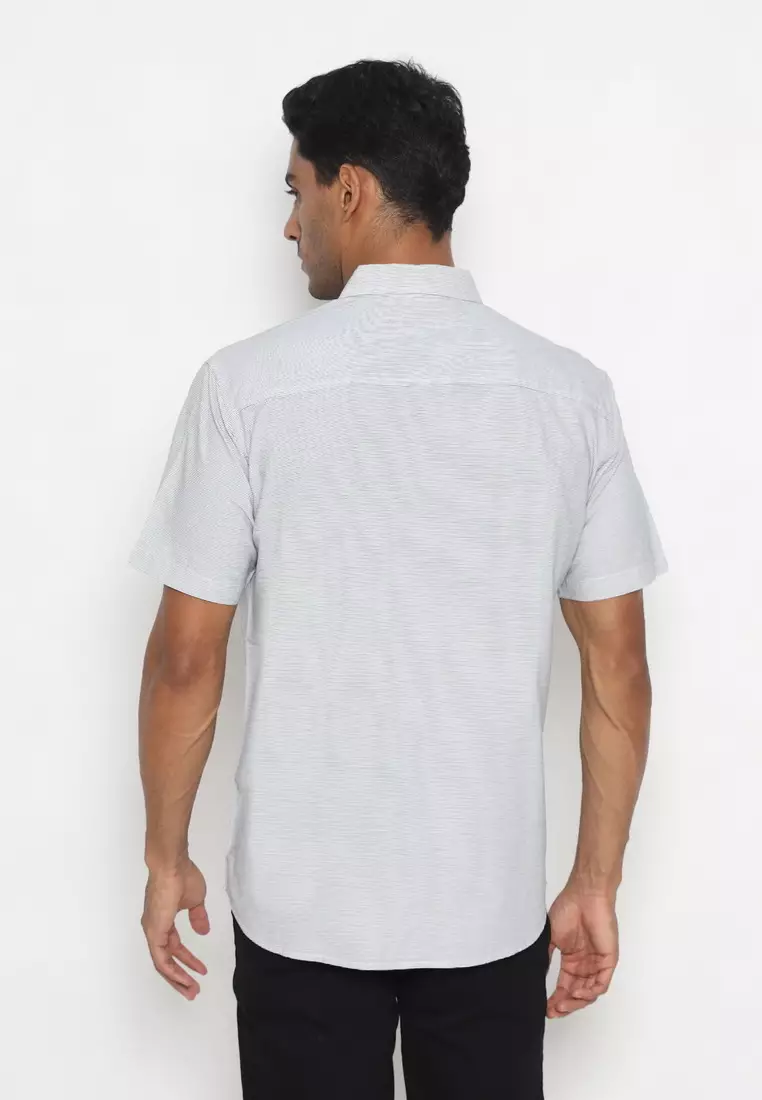 POLICE Kemeja Printing Regular Fit Pria