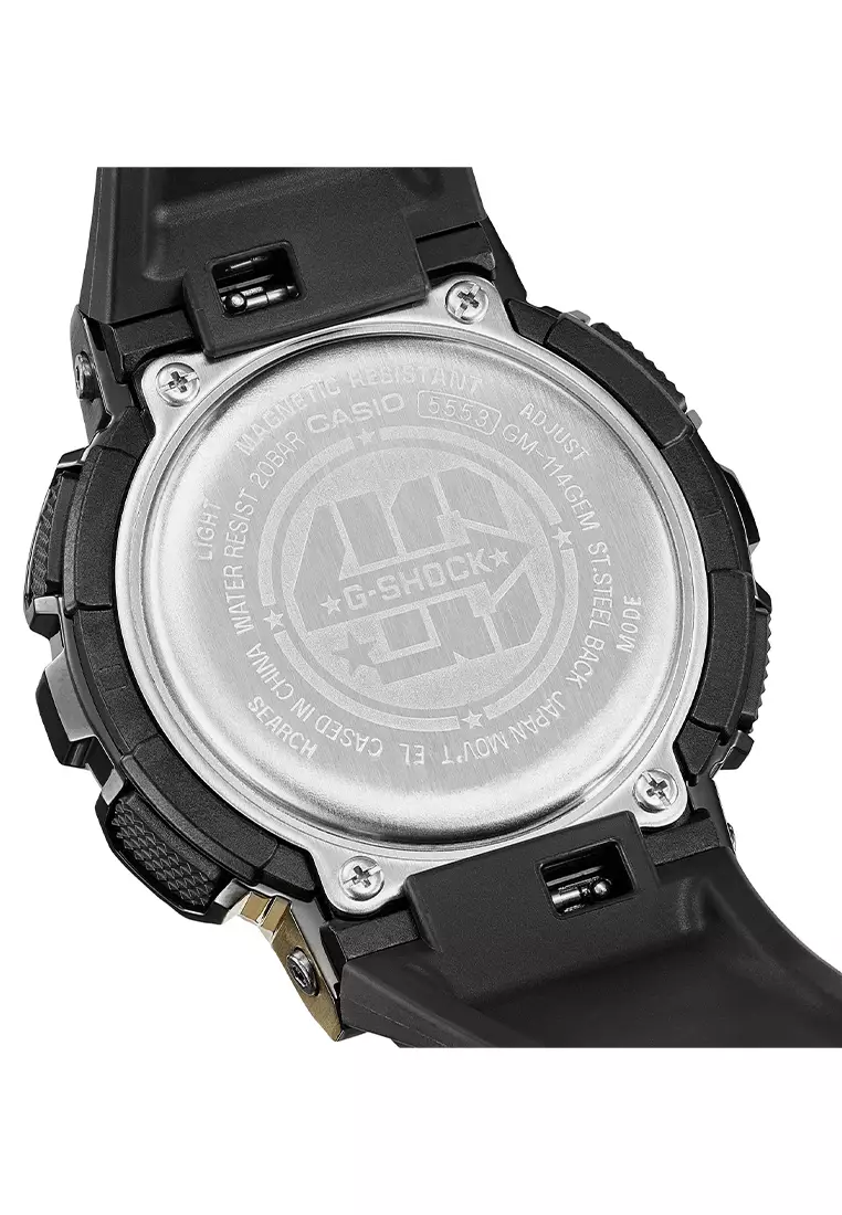 G-SHOCK 40th Anniversary Seri Adventurer’s Stone - Jam Tangan Pria - Black - GM-114GEM-1A9
