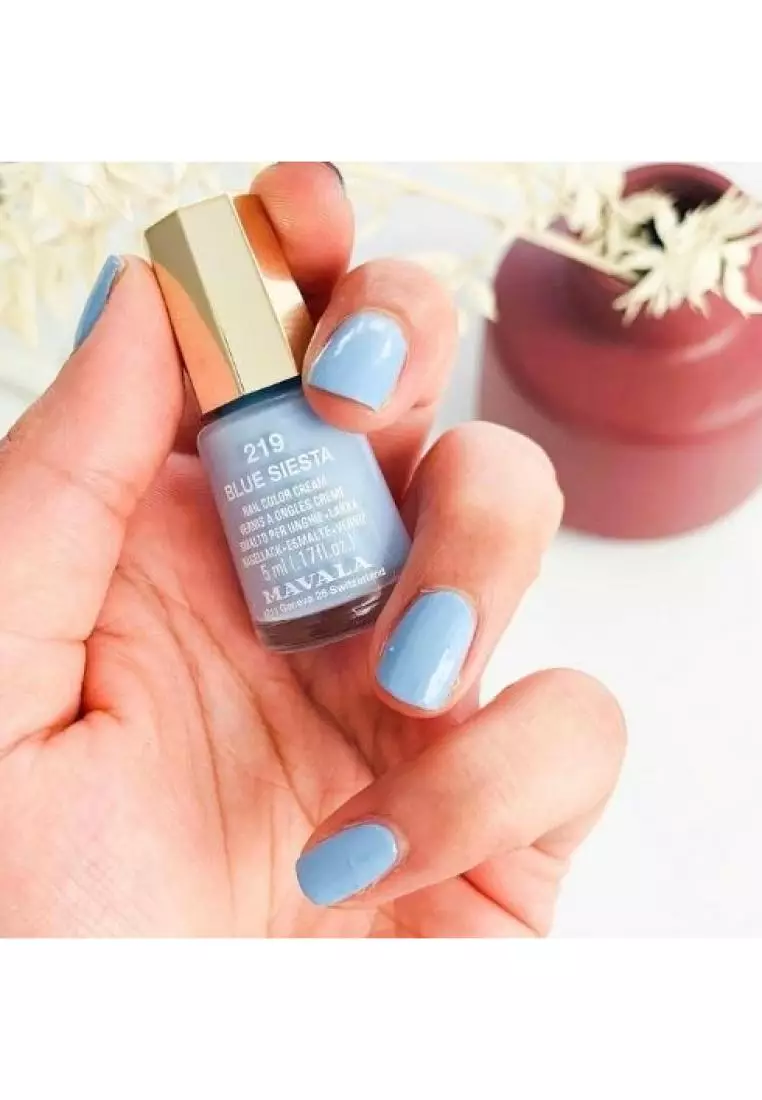 Mavala Nail Polish Blue Siesta 5 ML 219
