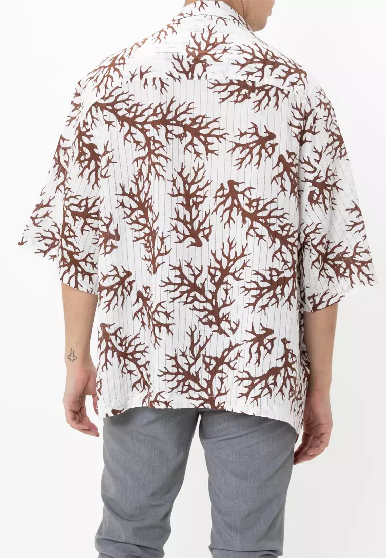 ASOS Design Dropped Shoulder Oversized Broderie Shirt 2025 Buy