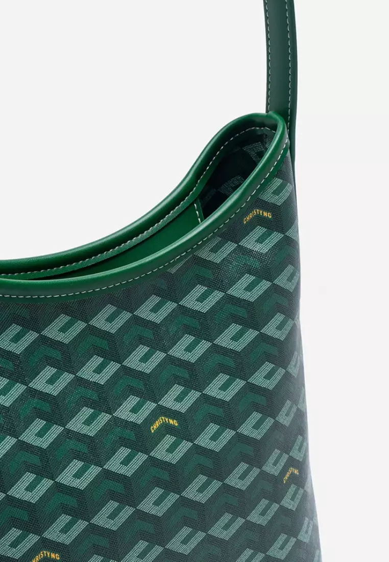 Alesso Medium Hobo Bag Green