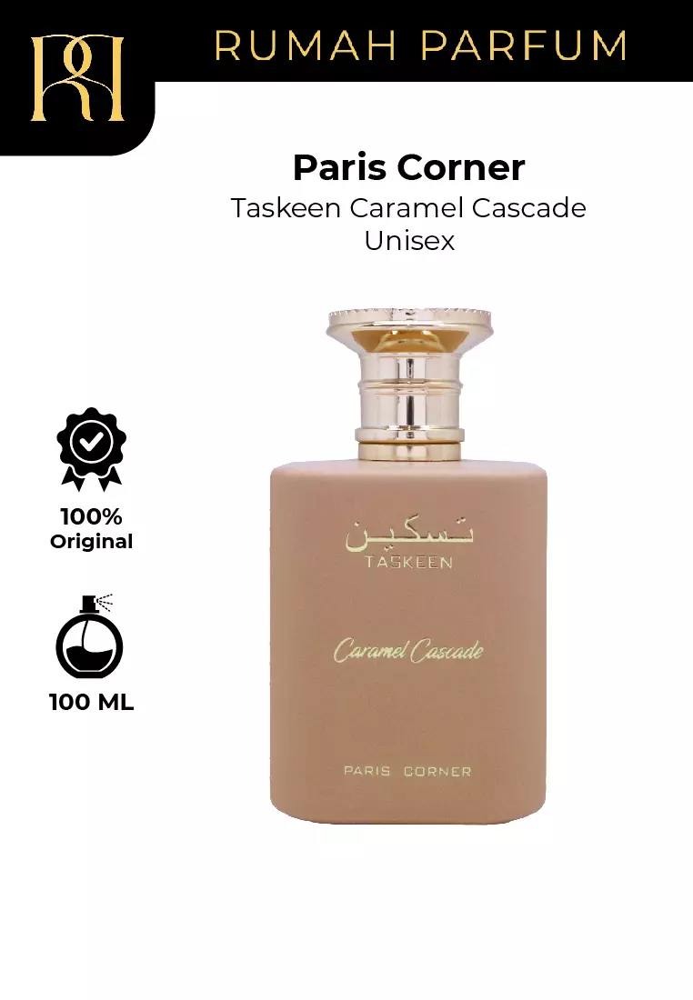 Paris Corner - Eau De Parfum Taskeen Caramel Cascade 100 Ml - Unisexe - Neuf - Senteur Gourmande