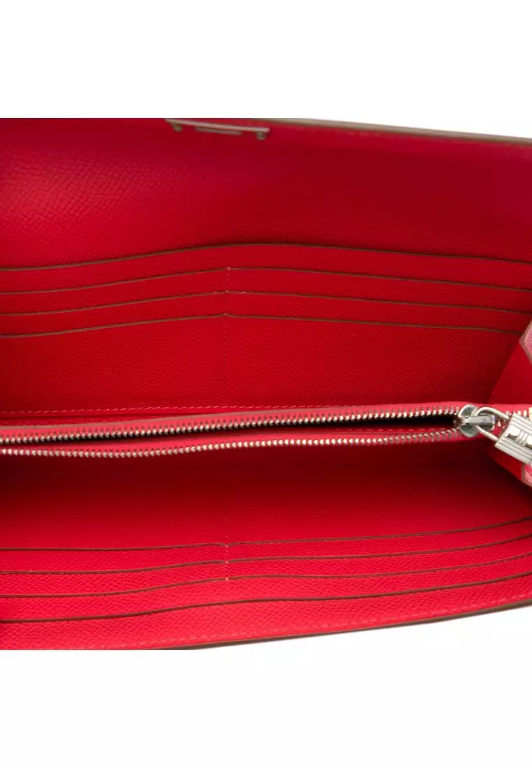 Pre-Loved Hermès Epsom Mysore Kelly Longue Wallet