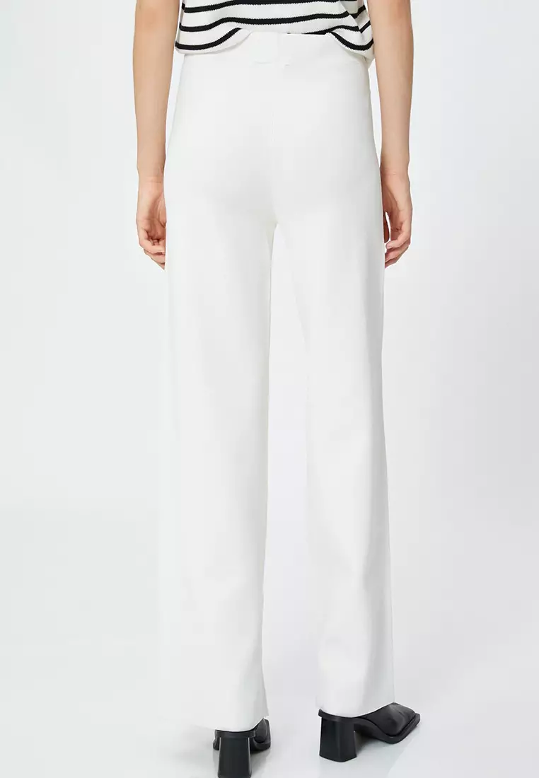 High Waist Wide Leg Pants