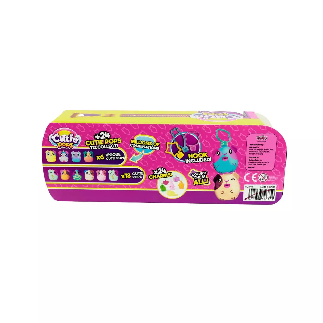 CUTIE POPS - CLIP, POP AND CONNECT - THREE CUTIES BLIND PACK - MAINAN SURPRISE
