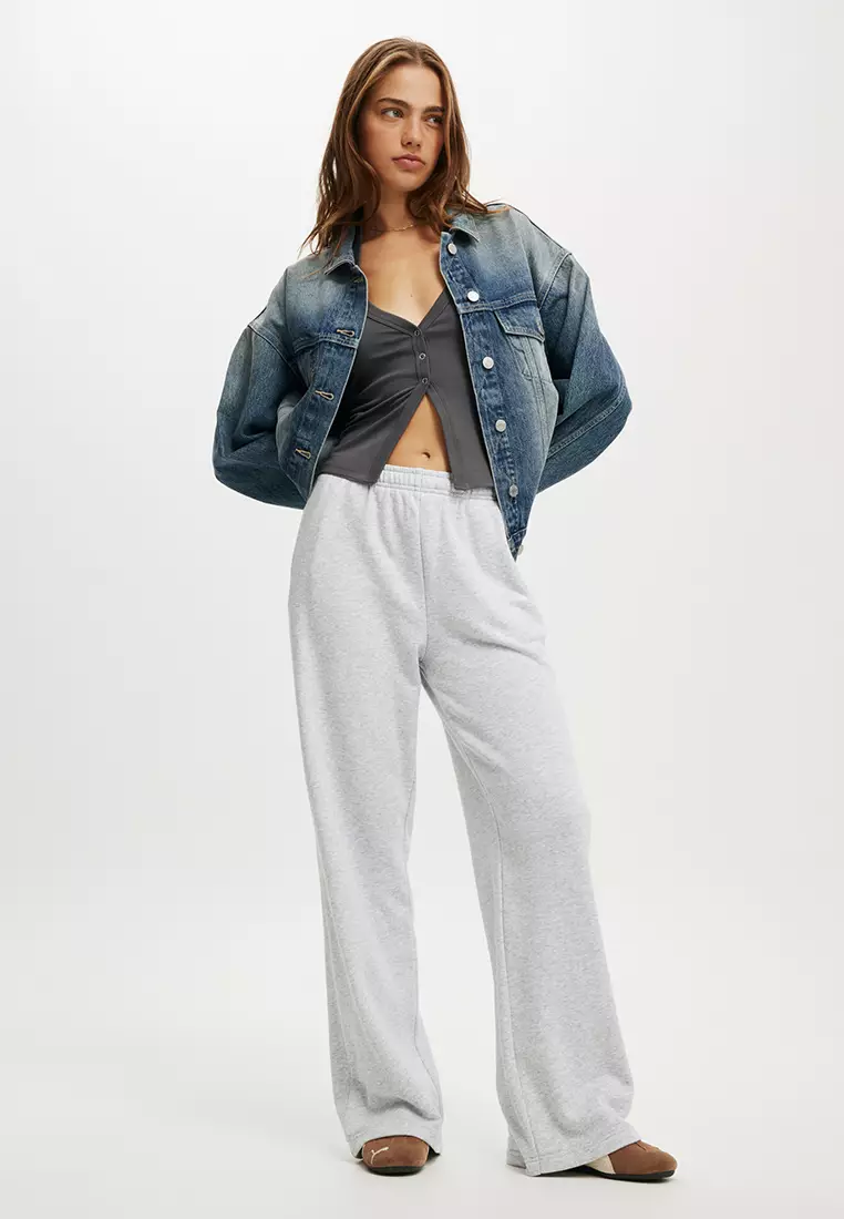 Classic Fleece Wide Leg Sweatpants
