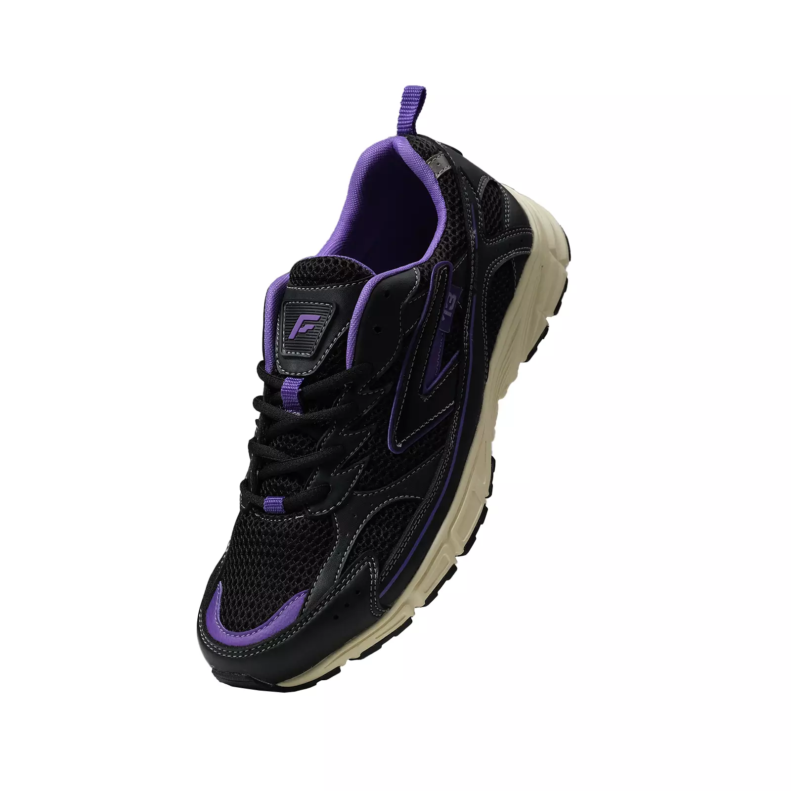 Footstep Footwear Sepatu Pria Sneakers Fletcher Black Purple Original Shoes