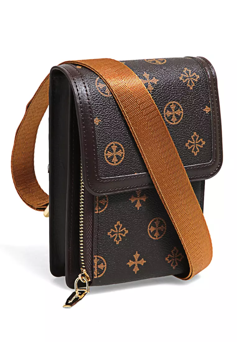 Tas Selempang Wanita Sling Bag Elegant Design Many Pocket Material Leather ORIGINAL