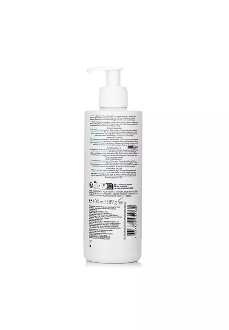 LA ROCHE POSAY - Toleriane Dermo-Cleanser (Face and Eyes Make-Up Removal Fluid) 400ml/13.5oz.