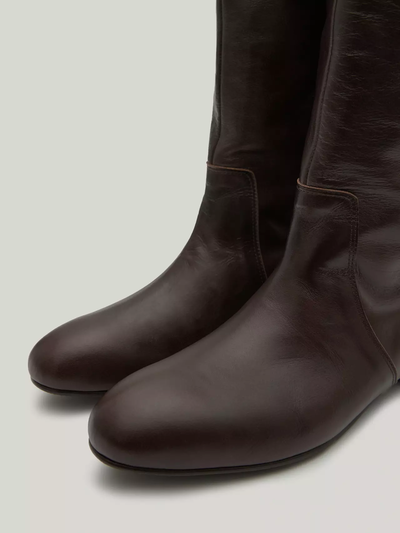 Jual Lumen FLOT LEATHER BOOTS organ brown Original 2026 | ZALORA ...