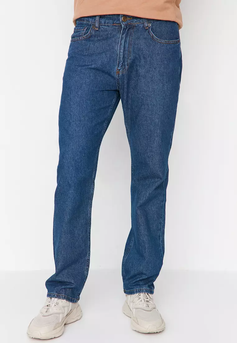 Gapflex Straight Jeans with Washwell Tinted Blue