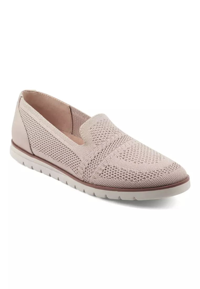 Discount on Easy Spirit  shoes - SKU: Ferris Eco Slip-On Flats Medium Natural