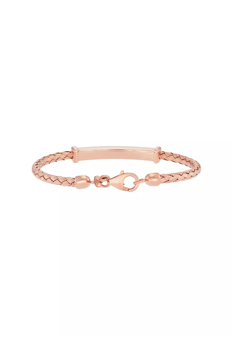 HABIB 925 Silver Bangle CJ-2-SCH TR3 TB(R)