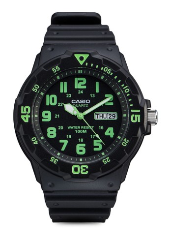Casioesprit 品牌 MRW-200H-3BVDF 數字指針錶, 錶類, 其它錶帶