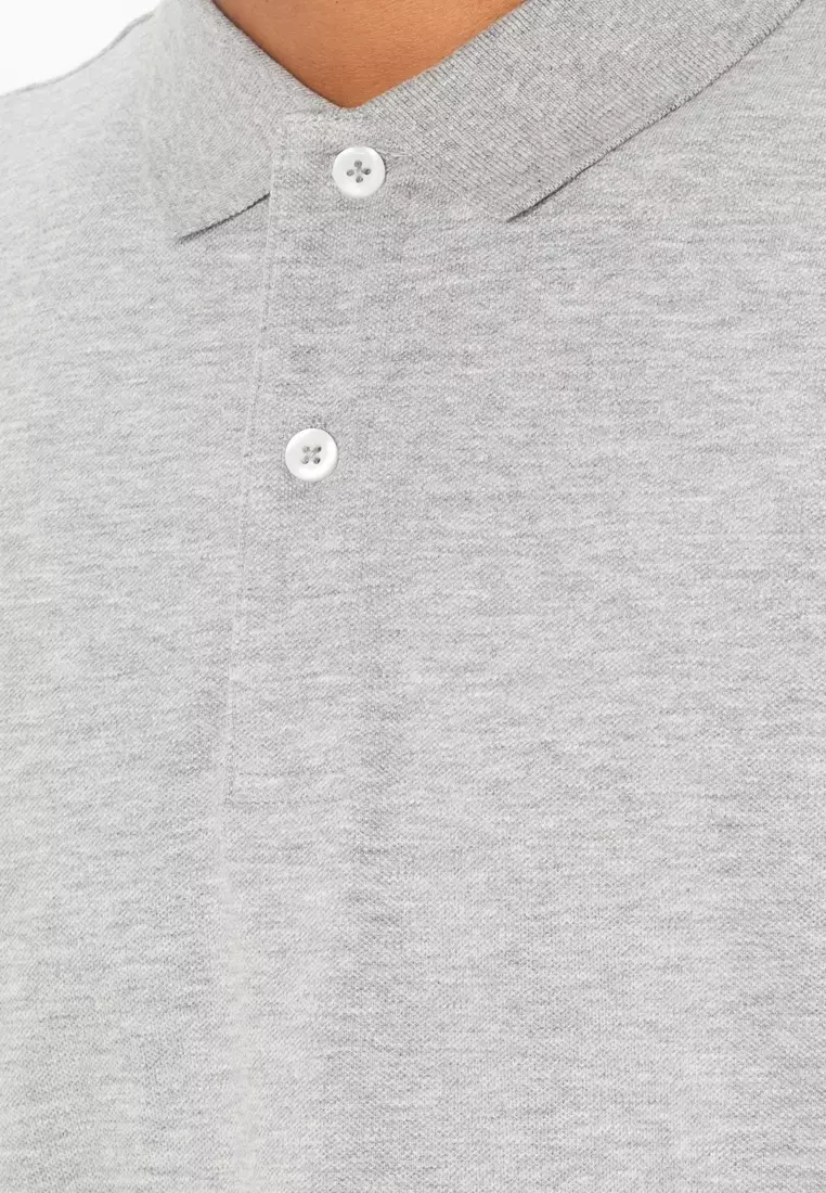 Men's Cotton Lycra Short Sleeve Slim Polo 01015018