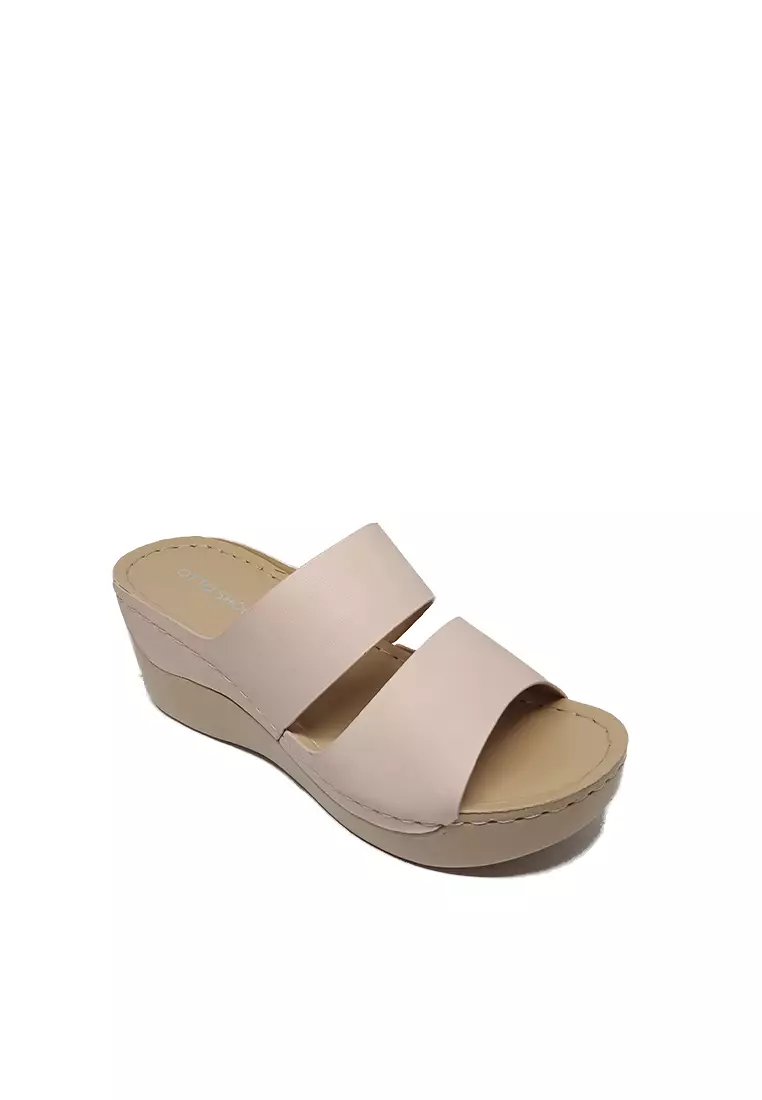 Discount on Otto  shoes - SKU: Hosea Duo Strap Wedge Sandals