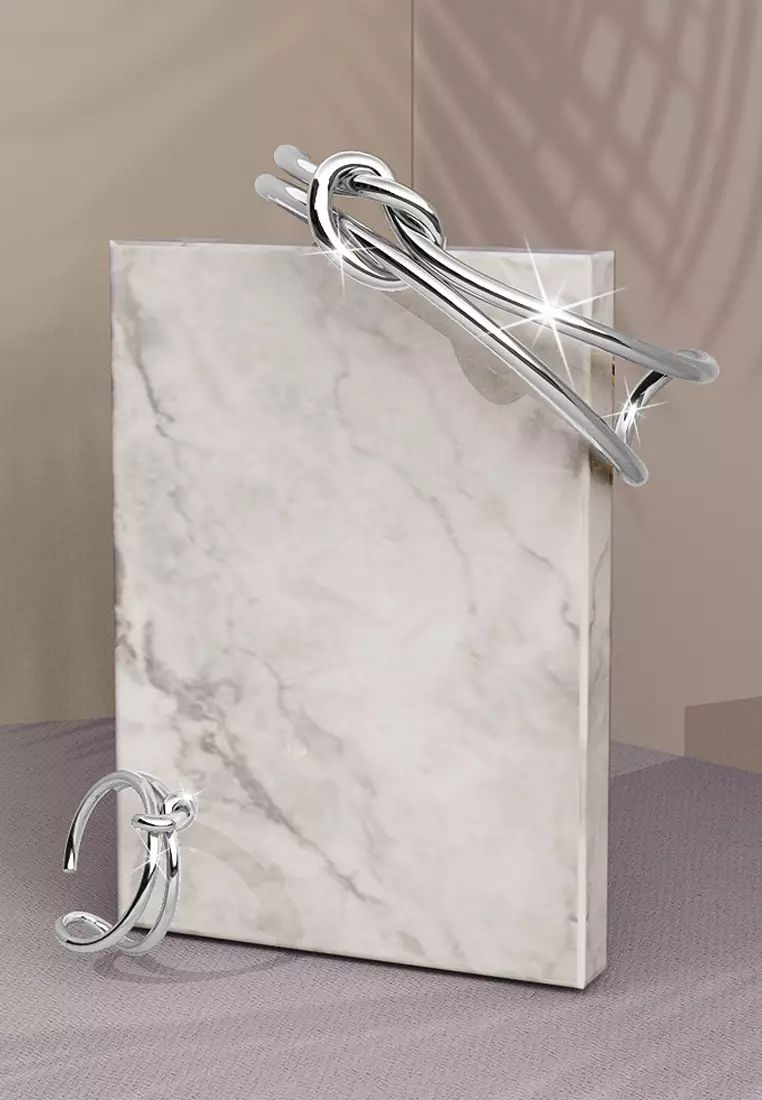 Forever Knot White Gold Ring