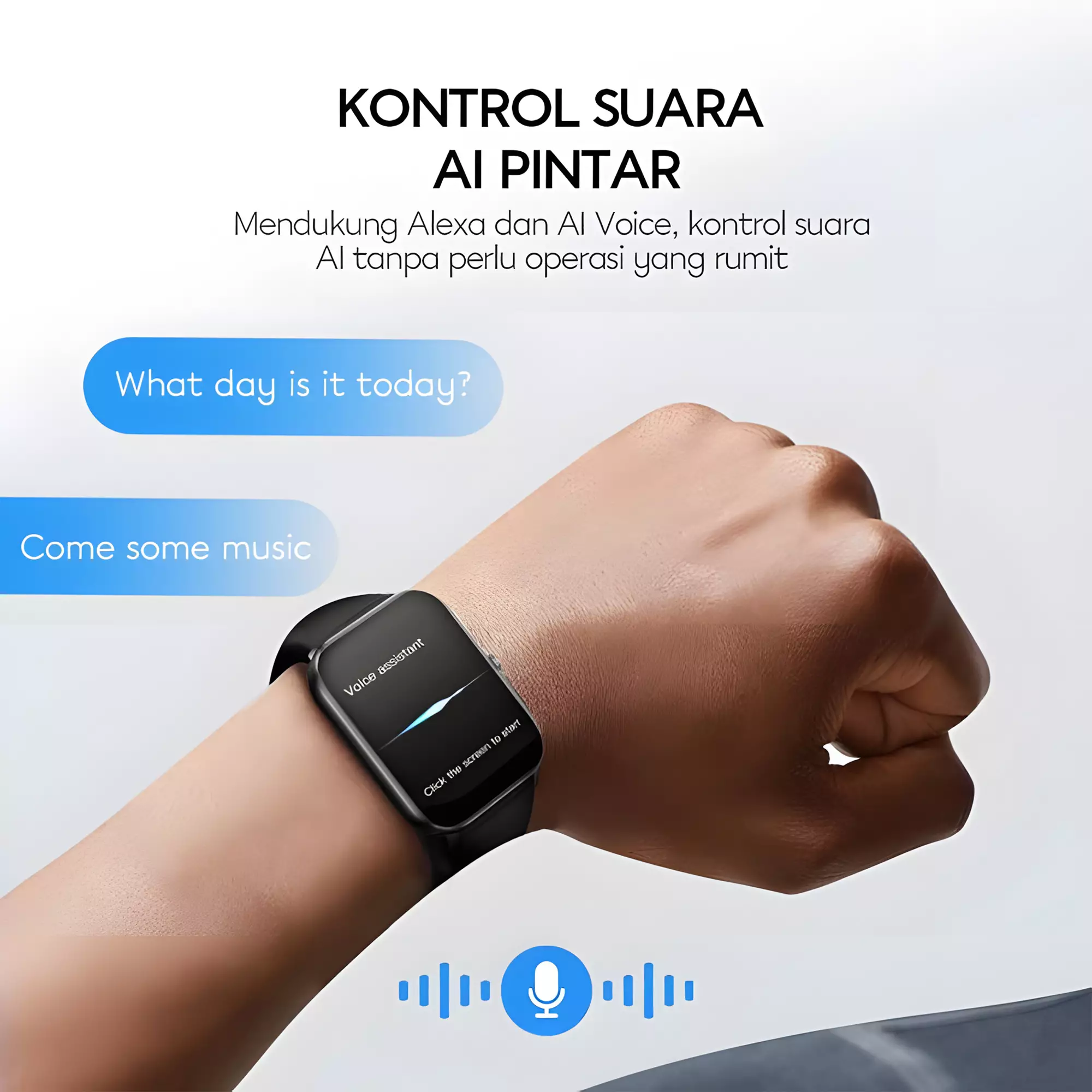 VIVAN Smart Watch VWF18 | Waterproof IP68 | 100+ Sports Mode | Alexa AI | Professional Health Monitoring | Battery Up To 7 Days - VWF18 Dark green