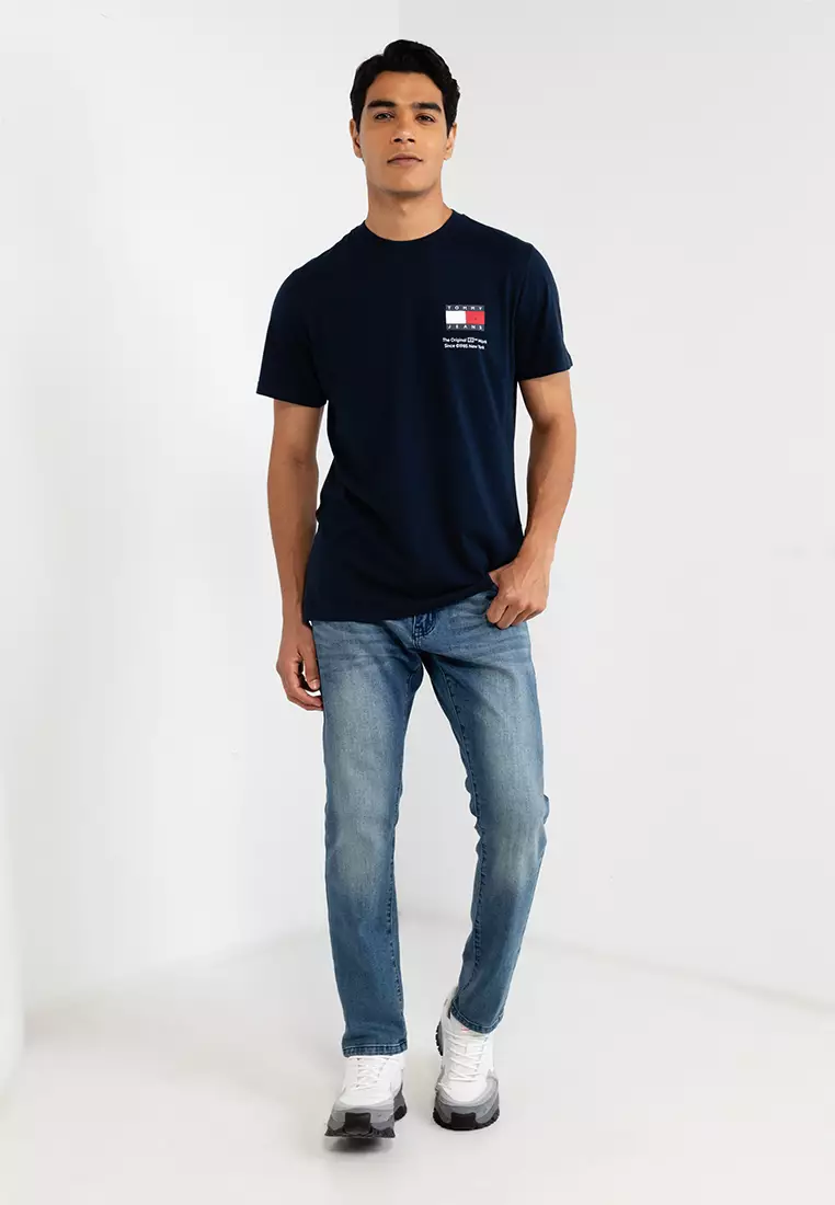 Slim Essential Flag Tee - Tommy Jeans