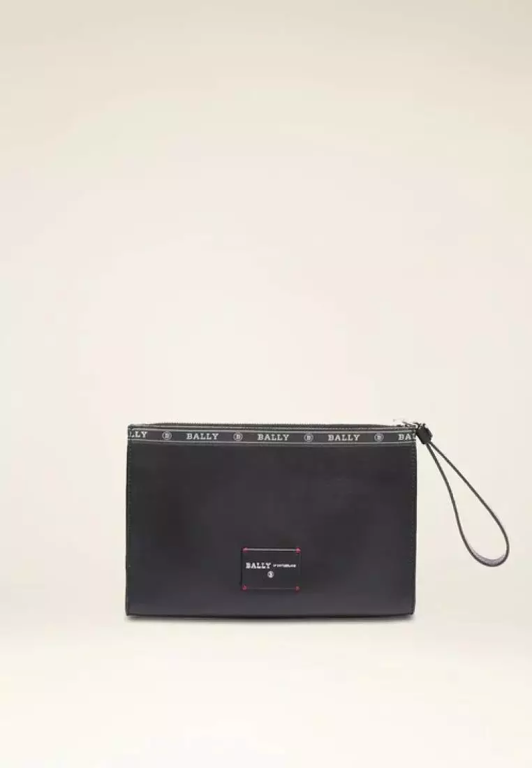 Bally Haig Clutch Black Red