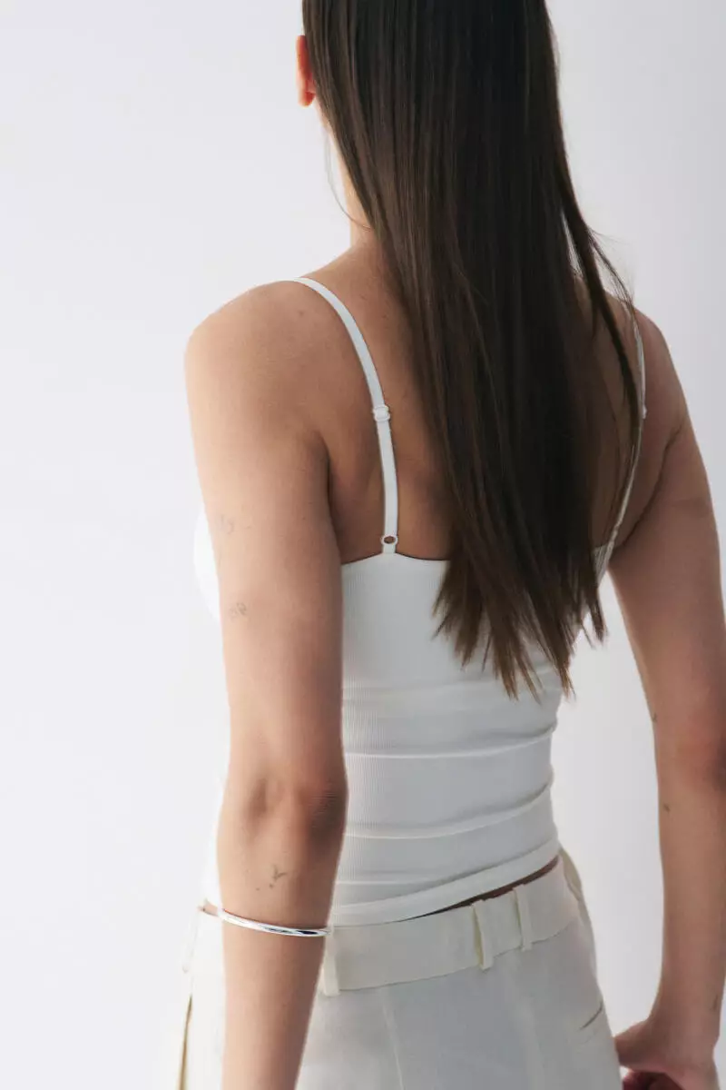 Cooling Four-way stretch Slim Fit strappy top