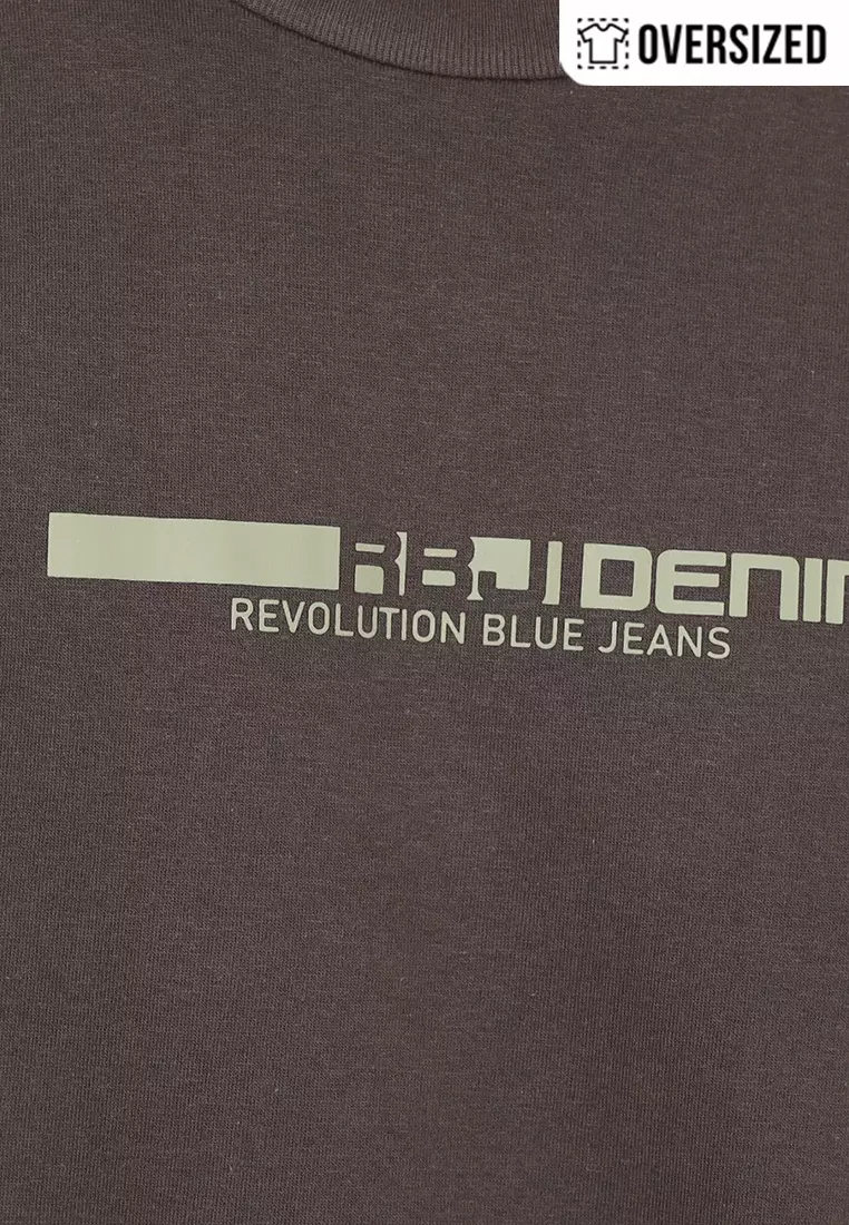 RBJ T-Shirt Cotton Oversized Pria 2079131731