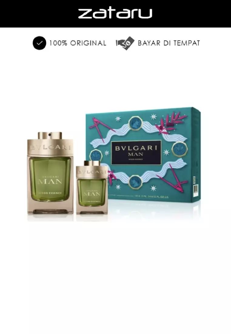 Bvlgari Man Wood Essence Coffret (Parfum Pria)