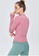 Twenty Eight Shoes pink VANSA Fashion Slimming Yoga Jacket VPW-Y0009 F78B2AAE458E6EGS_2