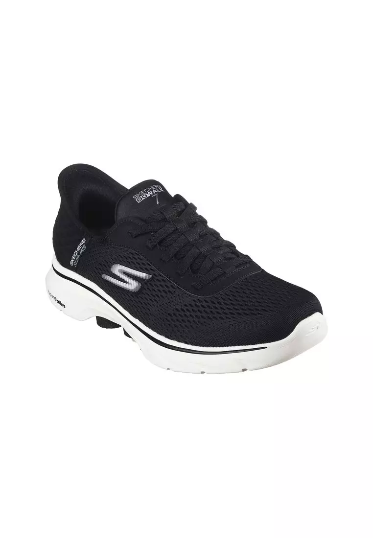 Discount on Skechers  shoes - SKU: Skechers Mens Slip-Ins - Hyper Pillar Mesh WithBungee Closure