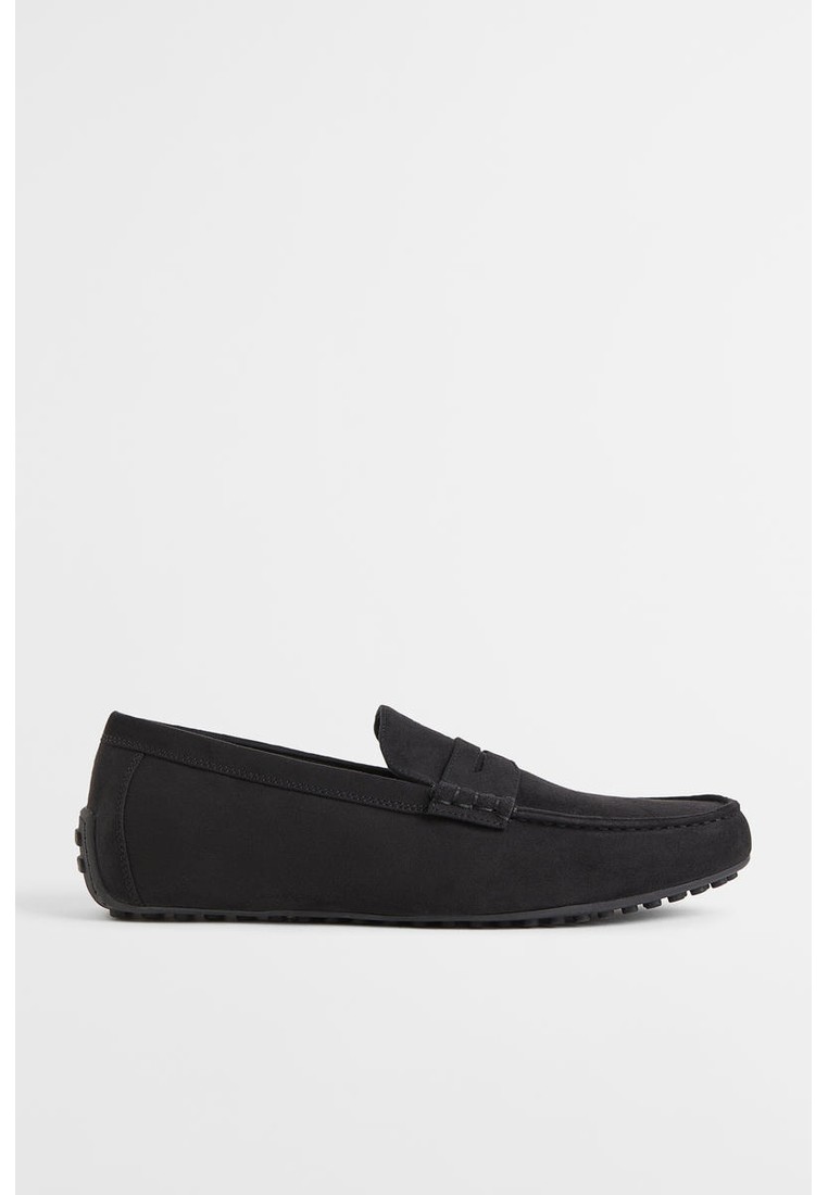 Imitation suede driving shoes