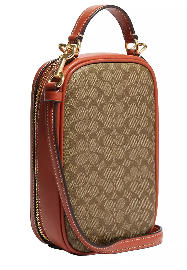 Coach Eva Phone Crossbody in Colorblock