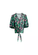 Black Pink Floral