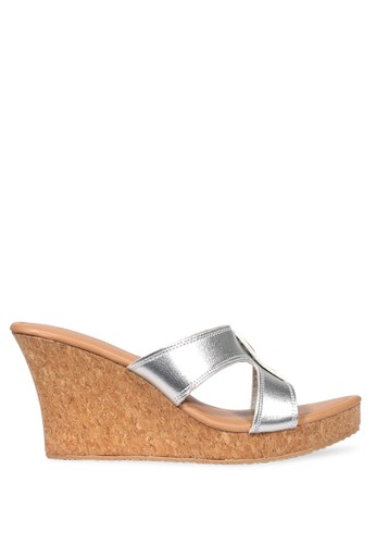 Claymore sandal wedges YS - 04 Silver