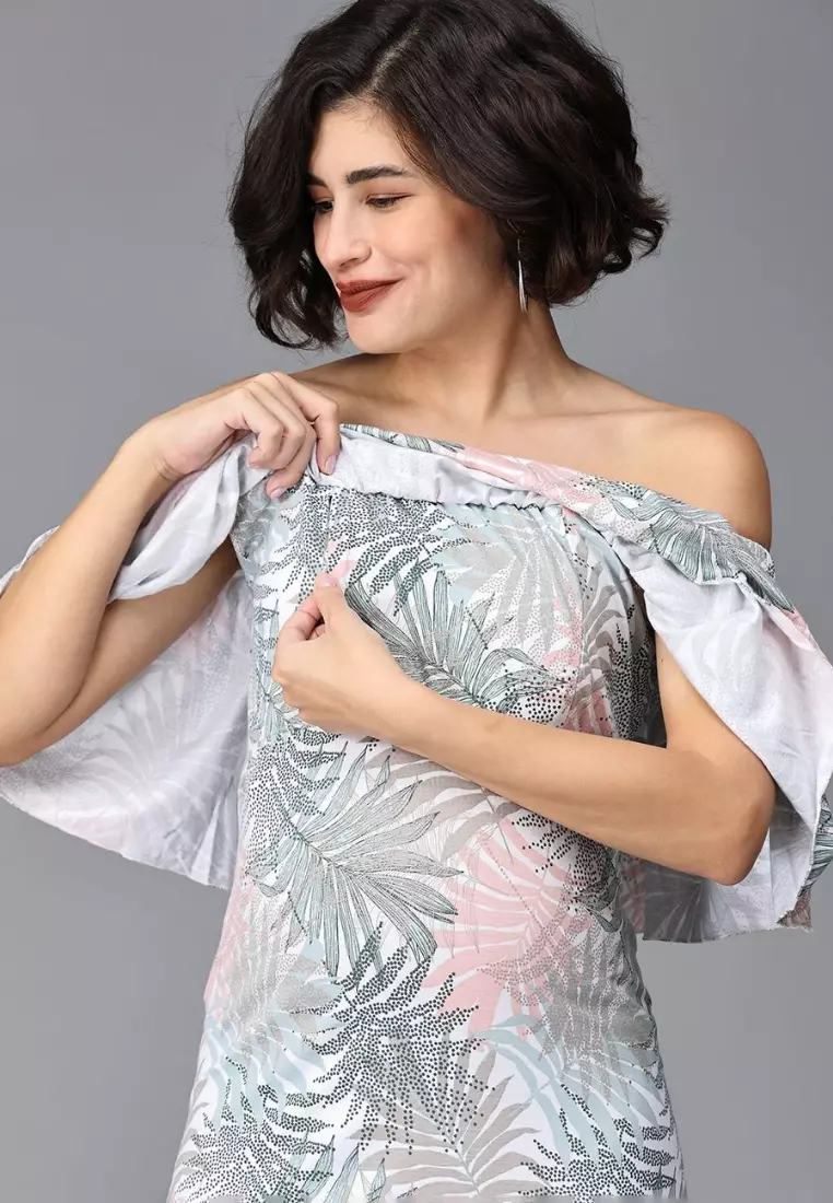 Oasis Tropical Maternity And Nursing Dress