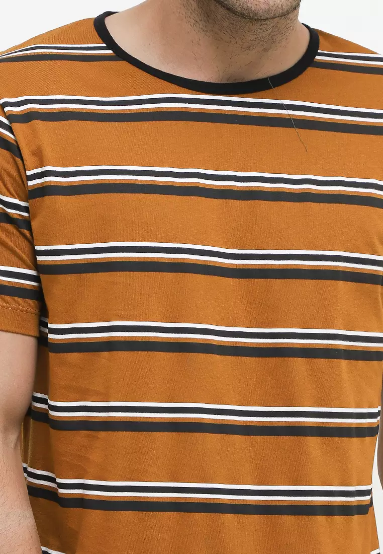 Cressida Stripe Printed T-Shirt