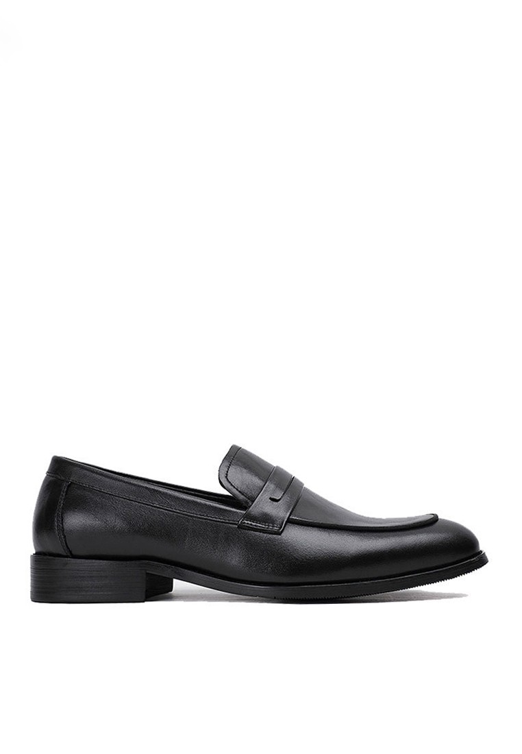 VANSA Top Layer Cowhide Slip-on Loafer Shoes VSM-F10221