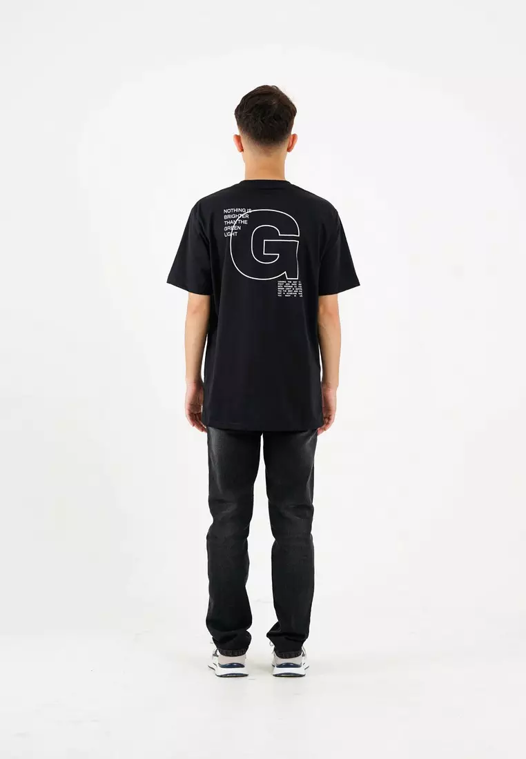 Greenlight Men's T-Shirt Short Sleeve Regular Fit Cotton Logo Kay OL-C151224