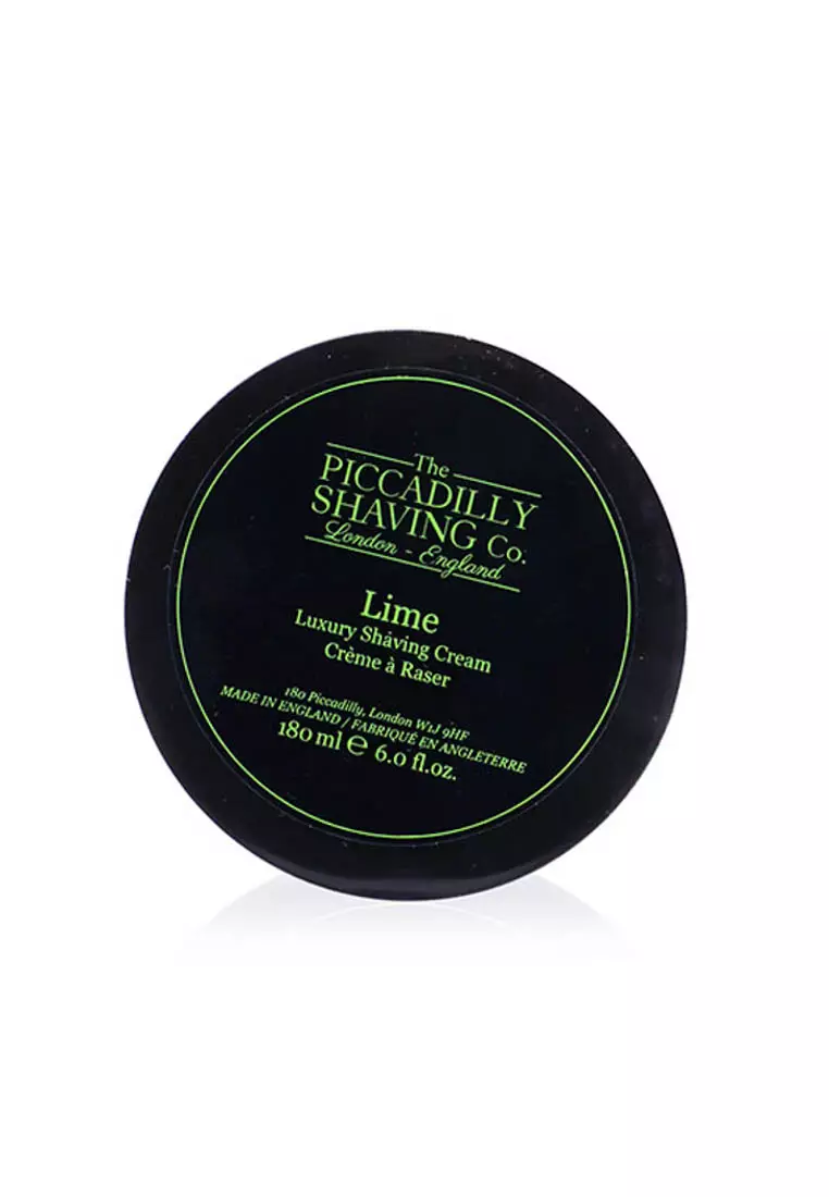 The Piccadilly Shaving Co. - Lime Luxury Shaving Cream 180g/6oz