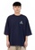 Reoparudo blue and navy IEEO IN SPACE x RPD Colours Adjusting Print Oversized Tee (Dark Blue) EFC5FAA191CAABGS_3