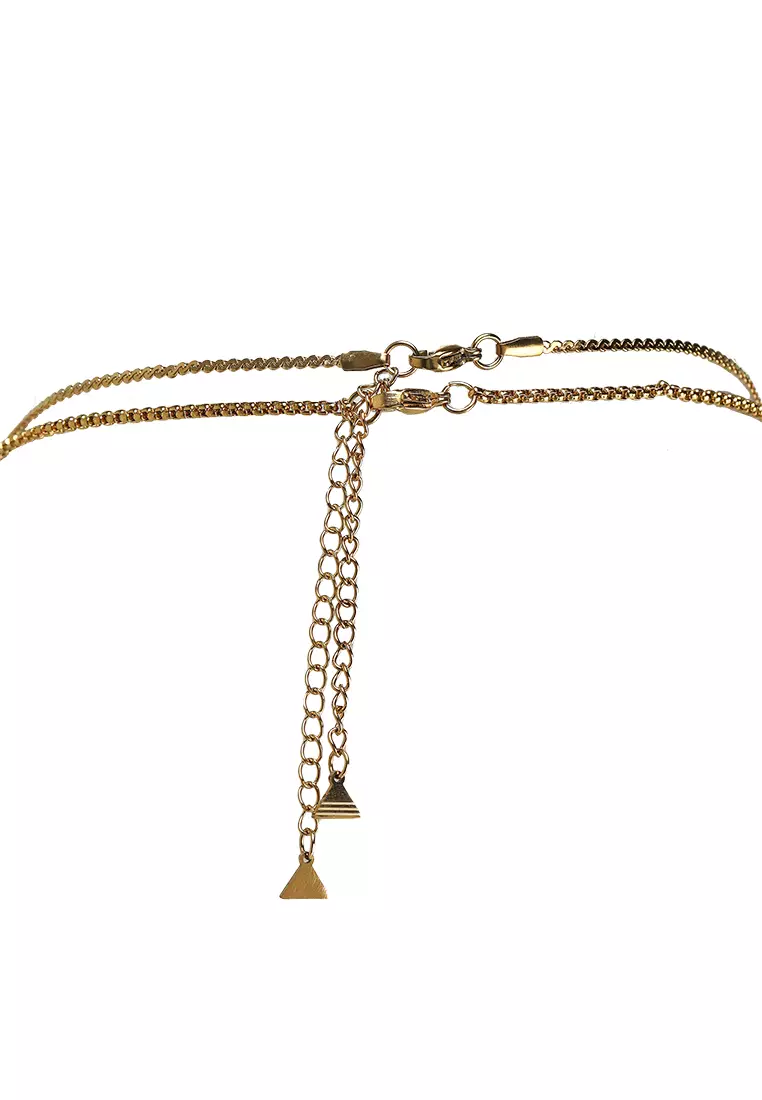 Duolink Stainless Steel Necklace Set