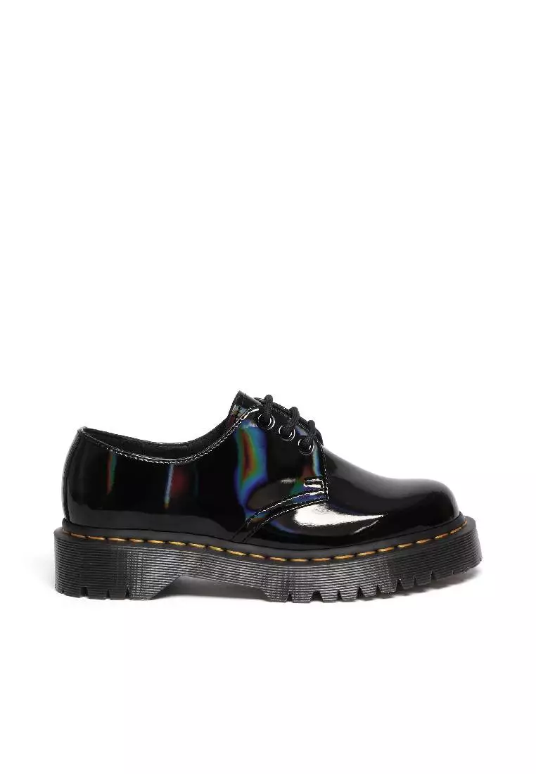 Discount on Dr. Martens  shoes - SKU: 1461 Bex Rainbow Leather Shoes