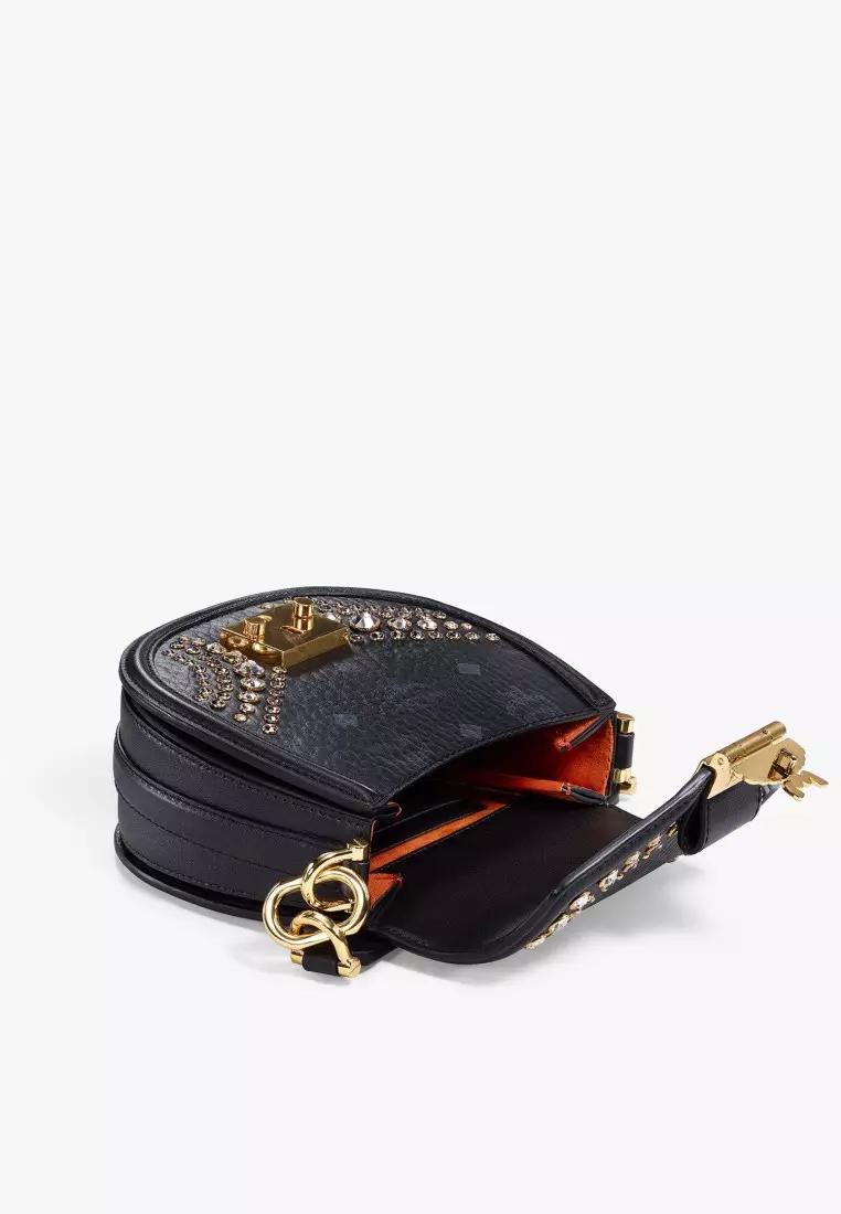 Tracy Shoulder Bag in Crystal Visetos