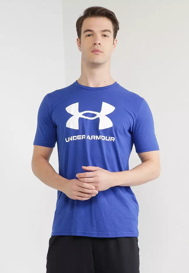 Buy Under Armour Men's UA Fish Hook Logo T-Shirt Online at