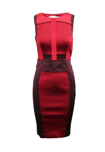 løgner Stor mængde motivet Buy KAREN MILLEN karen millen Red Elegant Dress 2021 Online | ZALORA  Singapore