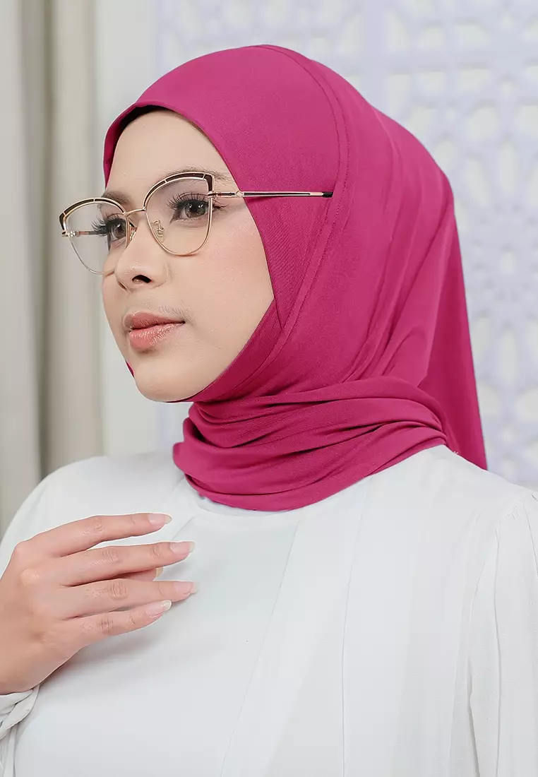 HIJAB INSTAN LUNA - HOT PINK