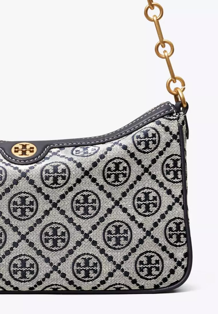Tory Burch T Monogram Jacquard Studio Bag Tory Navy